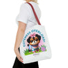 ADORABLE Tote Bag Tote Bag Printify   