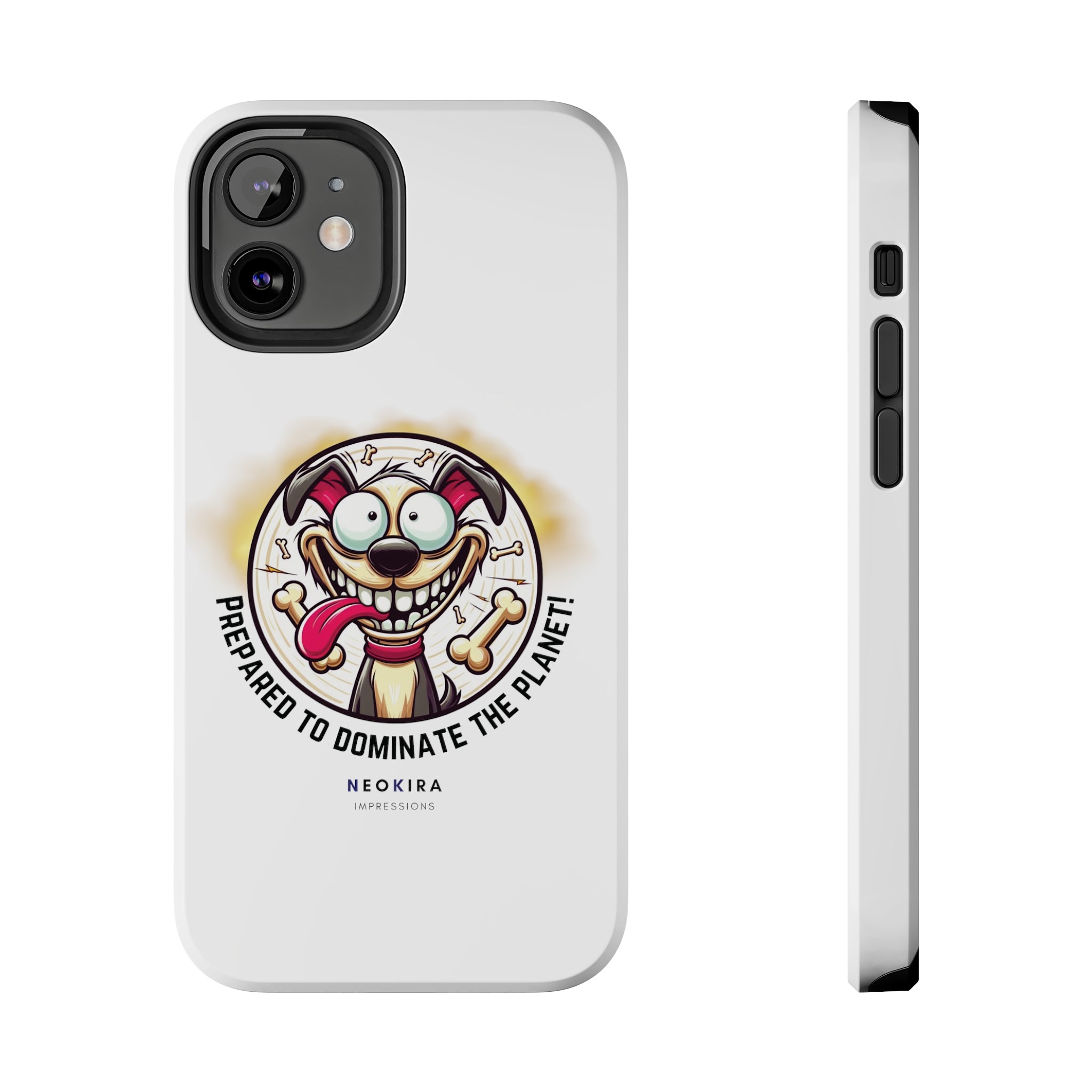 PREPARED TO DOMINATE THE PLANET Tough Phone Cases Phone Case Printify iPhone 12 Mini  