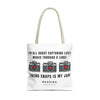 TAKING SNAPS IS MY JAM Tote Bag Tote Bag Printify 18" × 18'' Beige 