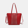 Nicole Lee USA Studded Decor Tote Bag Handbag Trendsi   