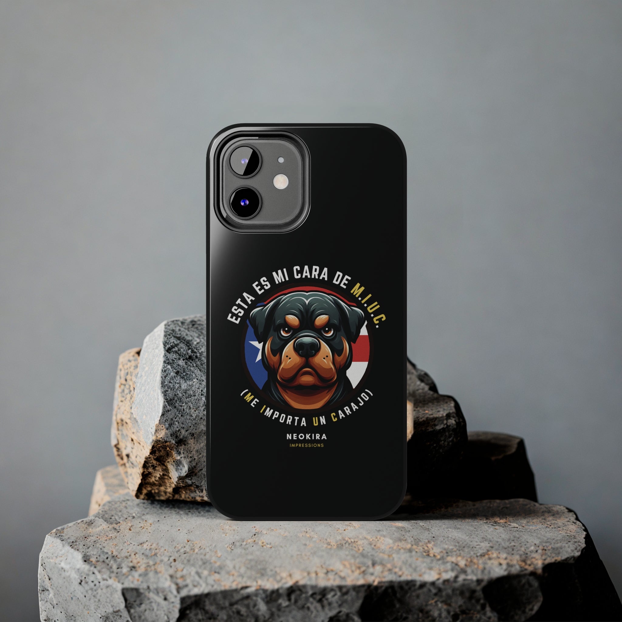 M.I.U.C. (BLACK) Tough Phone Cases Phone Case Printify iPhone 12  