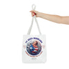 YO SERIA BORINCANA AUNQUE... Tote Bag Tote Bag Printify   