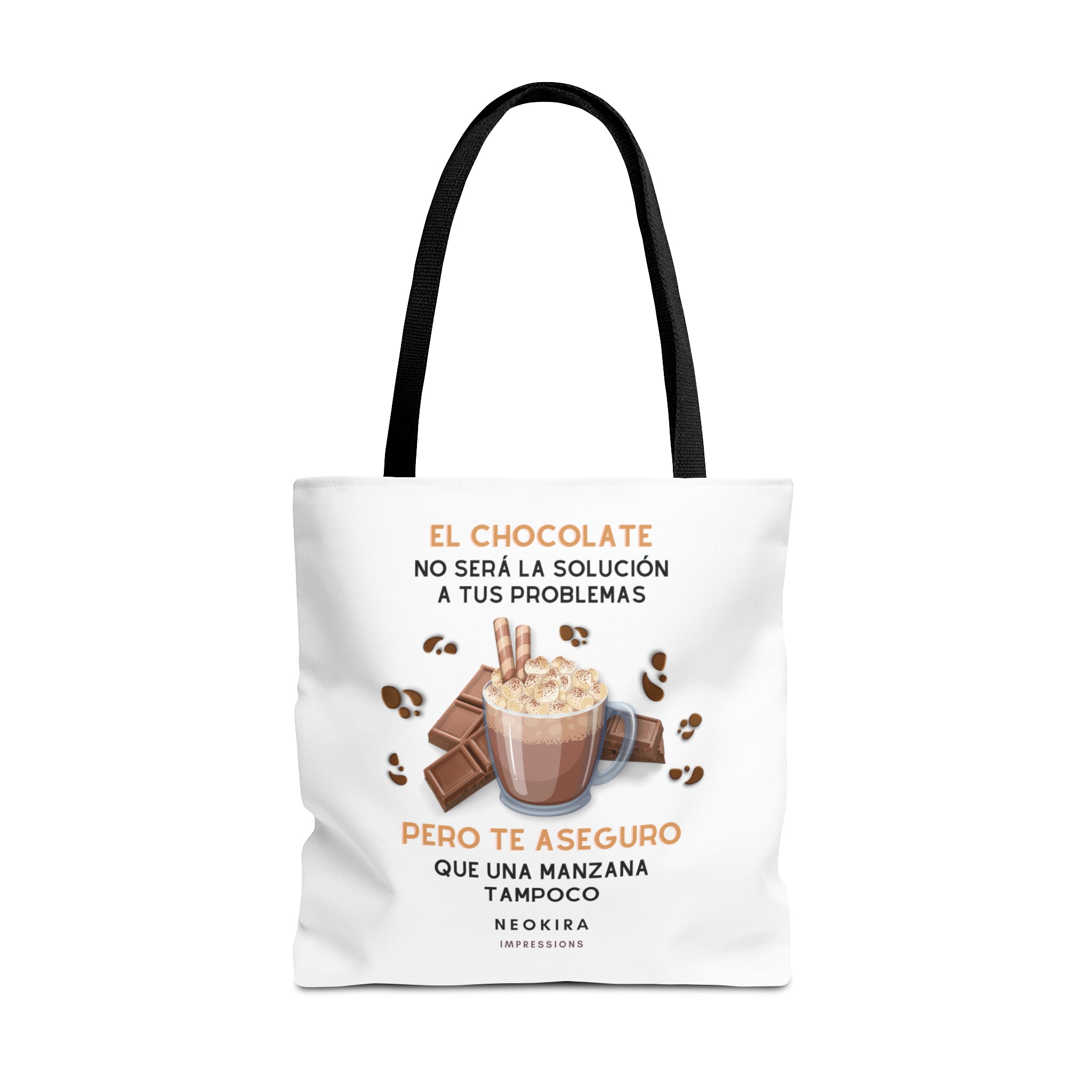 EL CHOCOLATE Tote Bag Tote Bag Printify 18