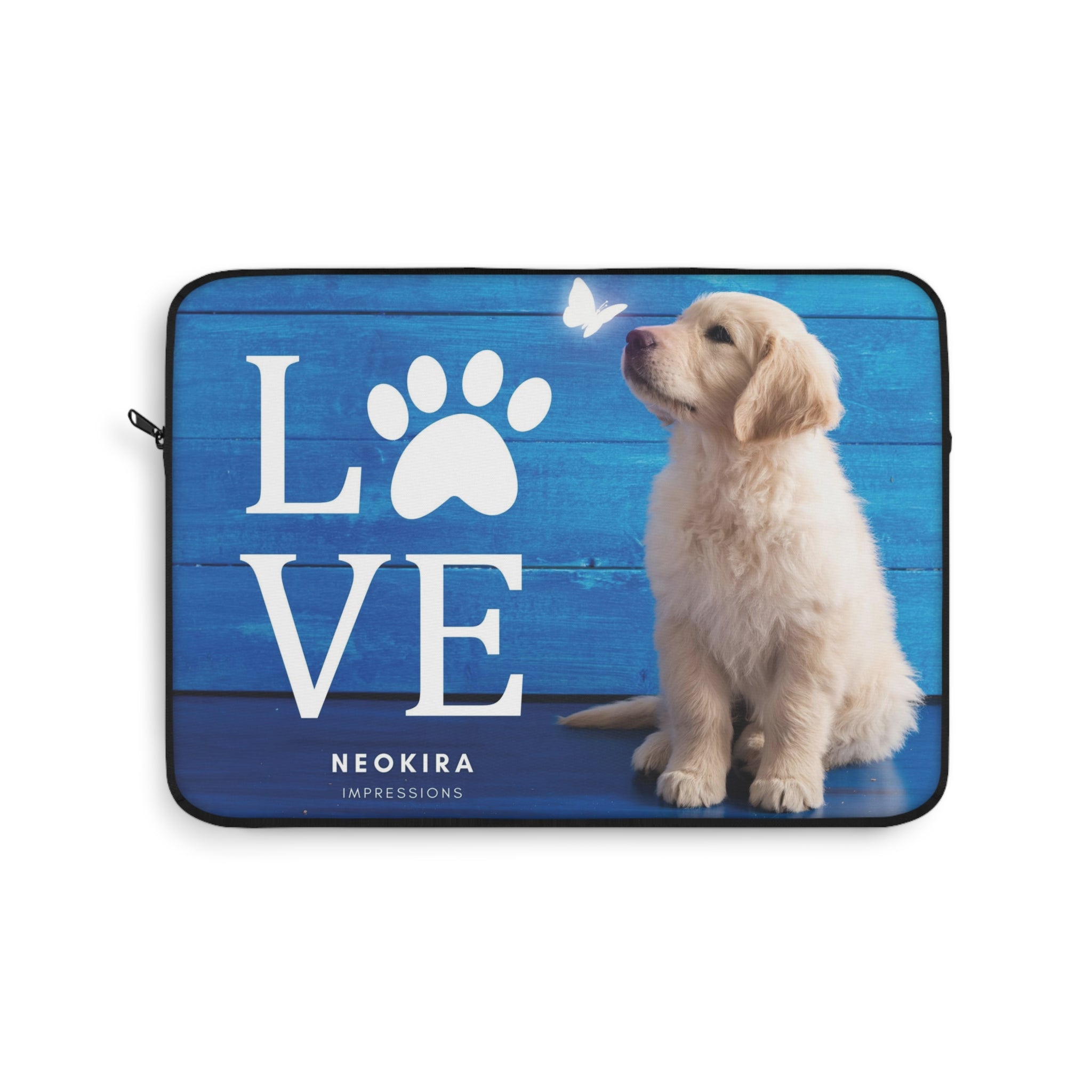 DOG LOVE Laptop Sleeve Laptop Sleeve Printify 13