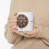 MANDALA Ceramic Mug 11oz 11oz Mug Printify   