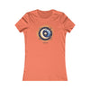 MOON AND STARS I Women's Favorite Tee T-Shirt Printify S Coral 