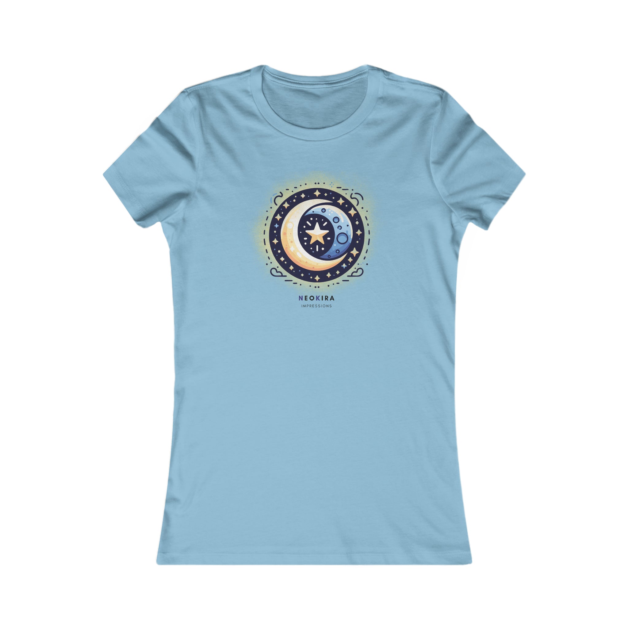MOON AND STARS I Women's Favorite Tee - NeoKira Unlimited