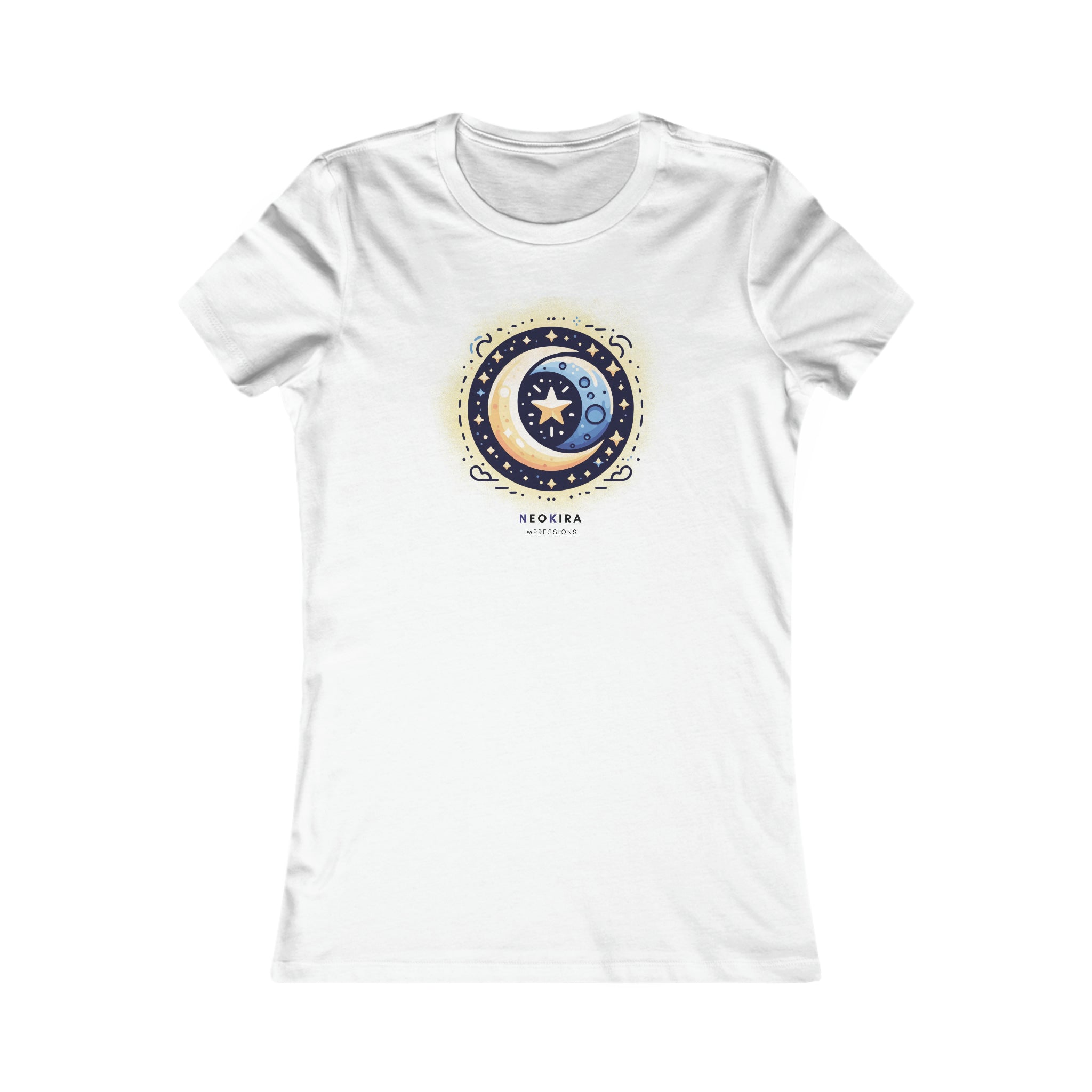 MOON AND STARS I Women's Favorite Tee - NeoKira Unlimited
