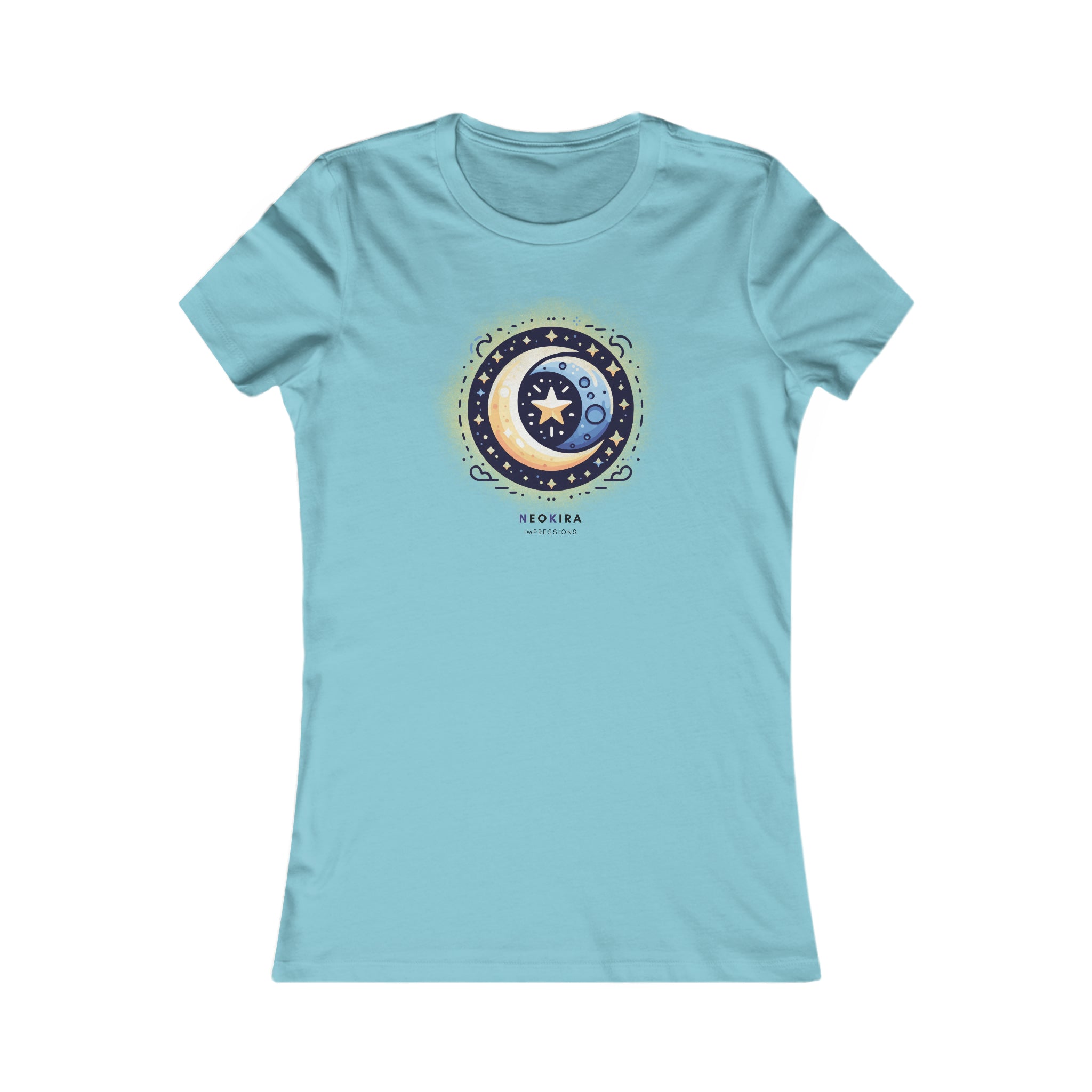 MOON AND STARS I Women's Favorite Tee - NeoKira Unlimited