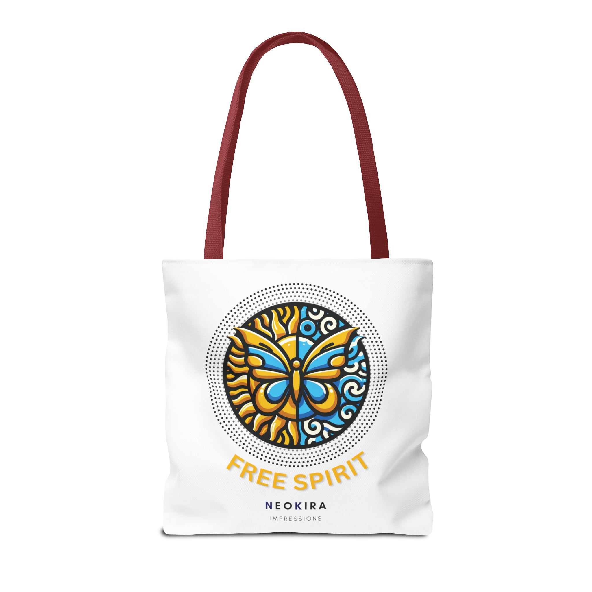 FREE SPIRIT Tote Bag Tote Bag Printify   