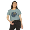 MANDALA Women's Festival Crop Top Crop Tee Printify   