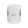 BEAUTY BEGINS MANDALA Ceramic Mug 11oz 11oz Mug Printify   