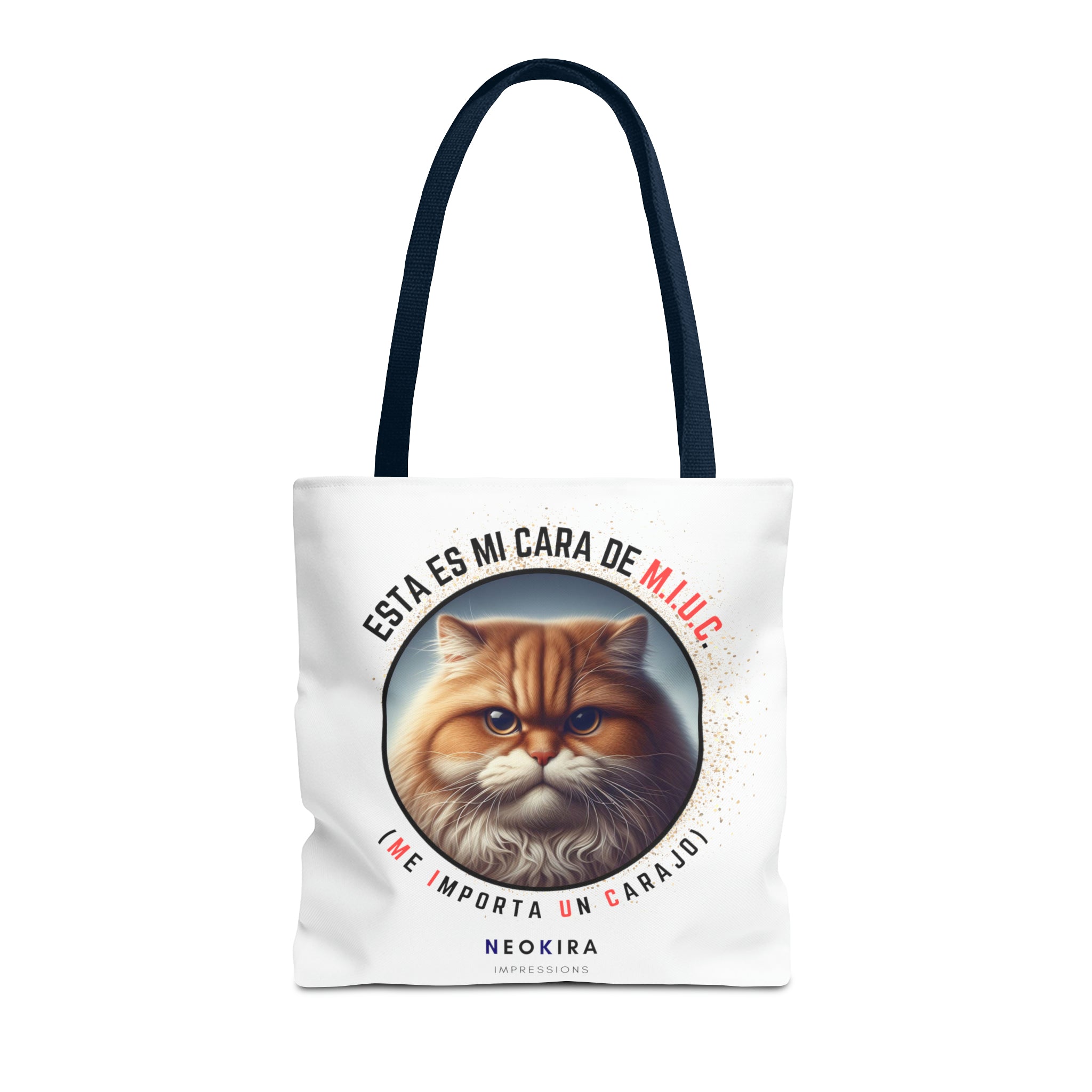 MIUC CAT Tote Bag Tote Bag Printify 16