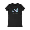 NEON BUTTERFLIES Women's Favorite Tee T-Shirt Printify S Black 