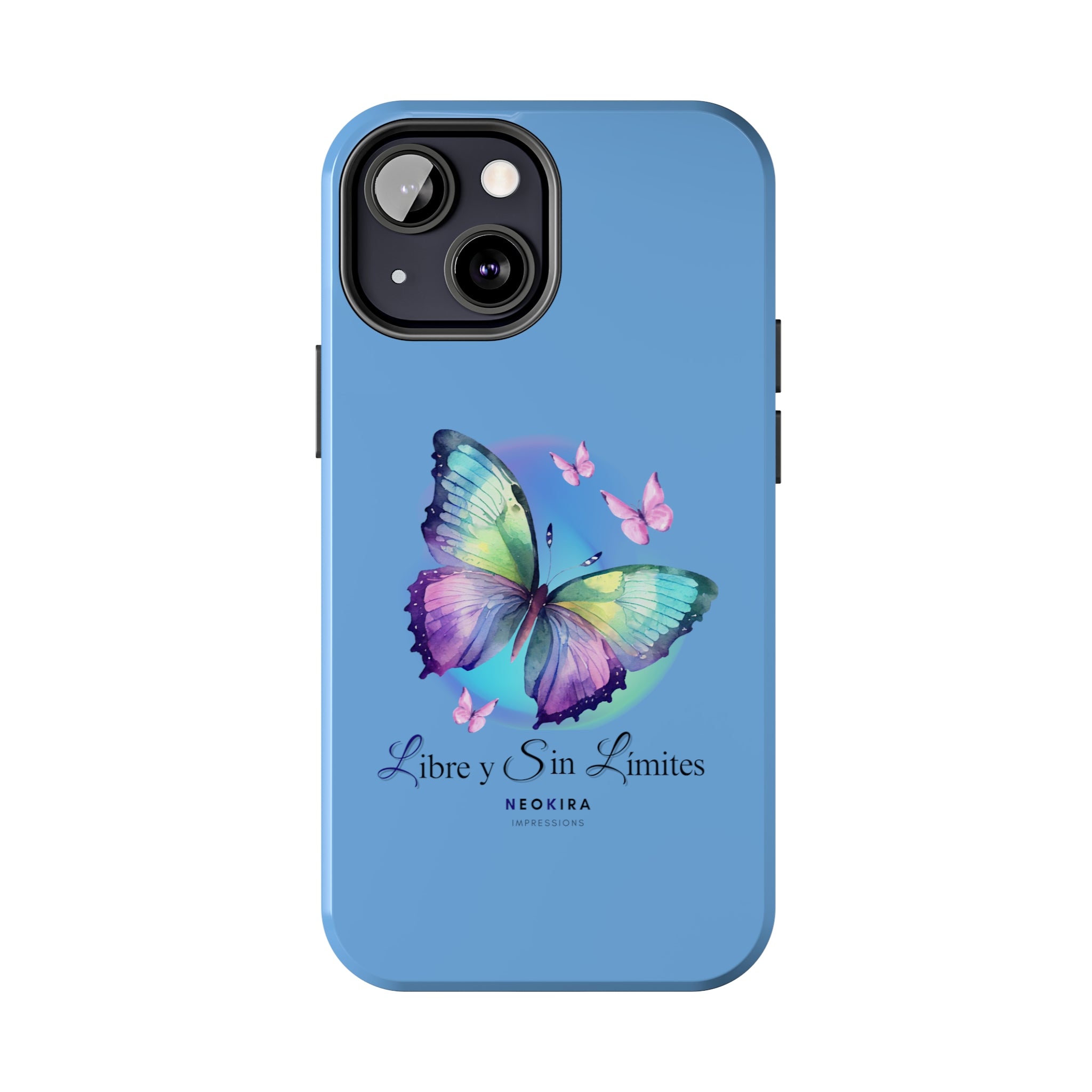 LIBRE Y SIN LIMITES (BLUE) Tough Phone Cases Phone Case Printify   