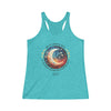 NO TE SIENTAS SOLA Women's Tri-Blend Racerback Tank Tank Top Printify XS Tri-Blend Tahiti Blue 