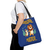 HAKUNAH MATATA BLUE Tote Bag Tote Bag Printify   