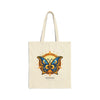 BUTTERFLY Cotton Canvas Tote Bag Tote Bag Printify Natural 15" x 16" 