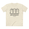 MEOW ENTHUSIAST Men's Staple Tee T-Shirt Printify Natural S 