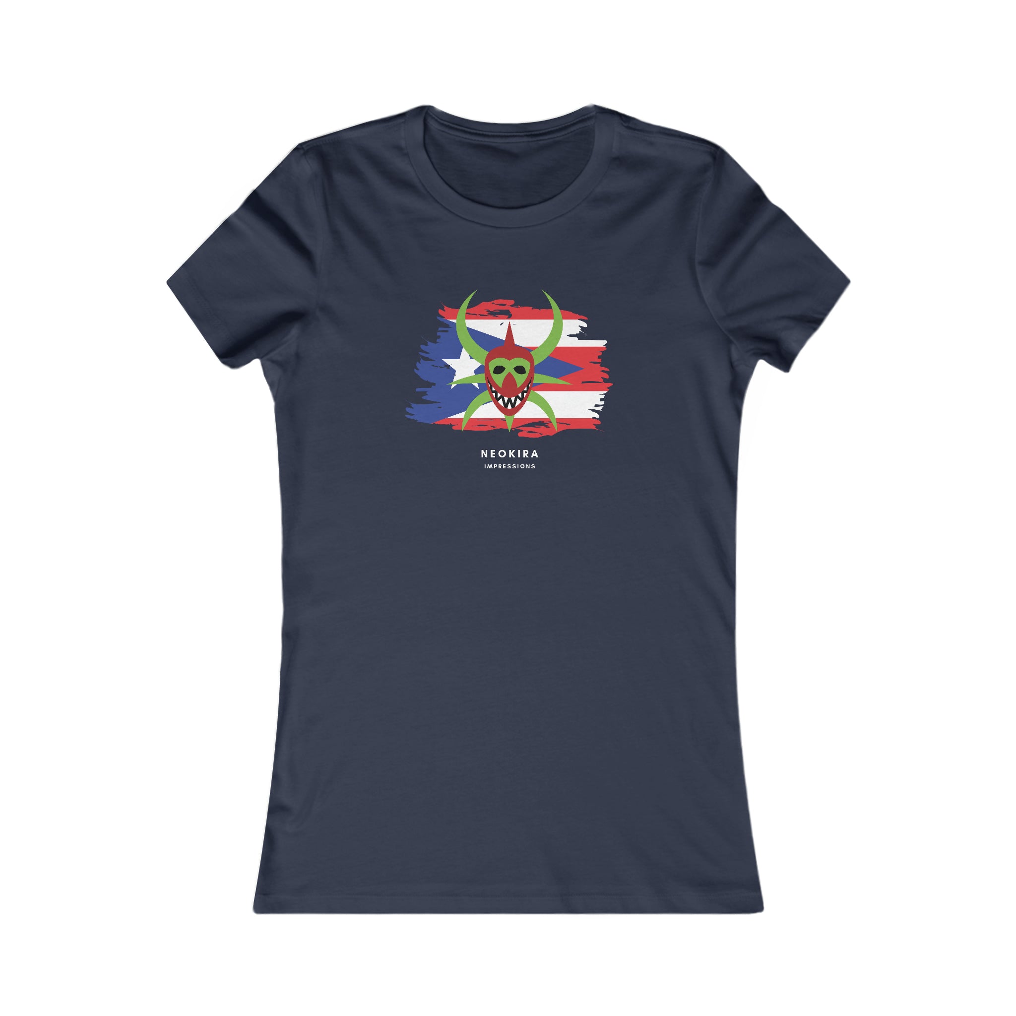 VEJIGANTE Women's Favorite Tee T-Shirt Printify S Navy 