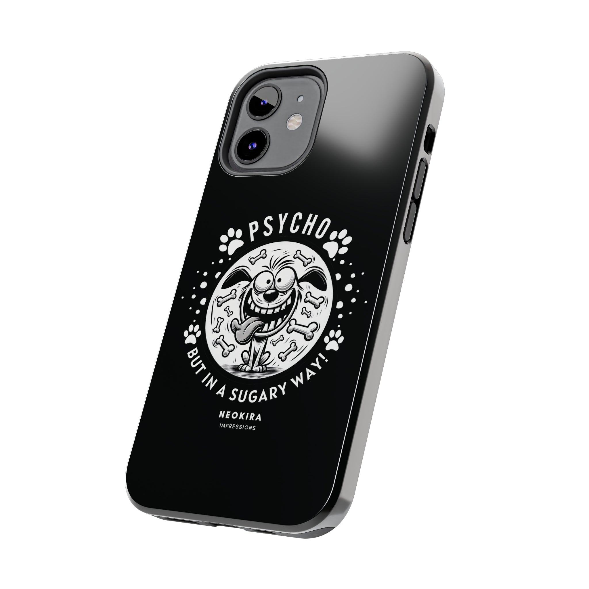 PSYCHO DOG... Tough Phone Cases Phone Case Printify   