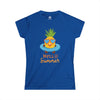 HELLO SUMMER Women's Softstyle Tee T-Shirt Printify Royal S 