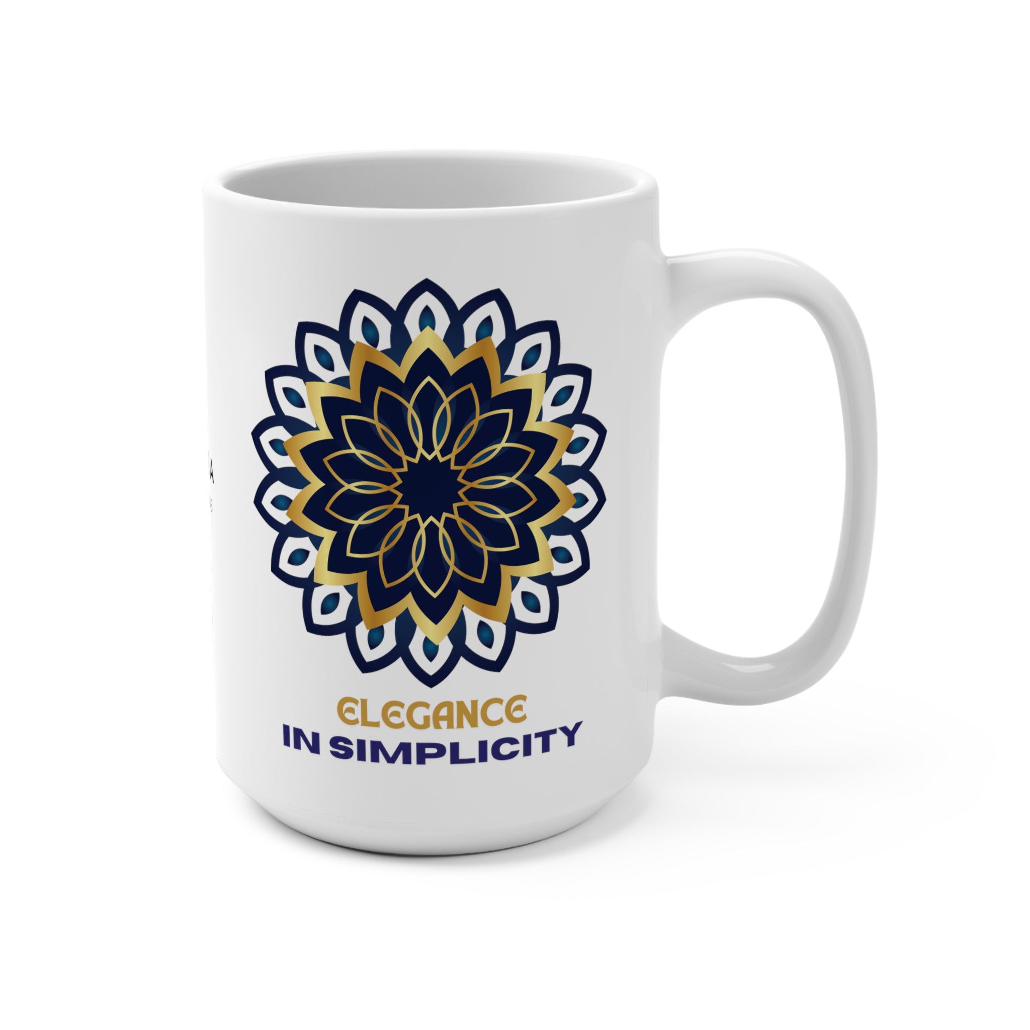 ELEGANCE IN SIMPLICITY Mug 15oz 15oz Mug Printify   