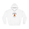THE WORLD BELONGS TO THOSE WHO READ Unisex DryBlend® Hooded Sweatshirt Hoodie Printify White S 