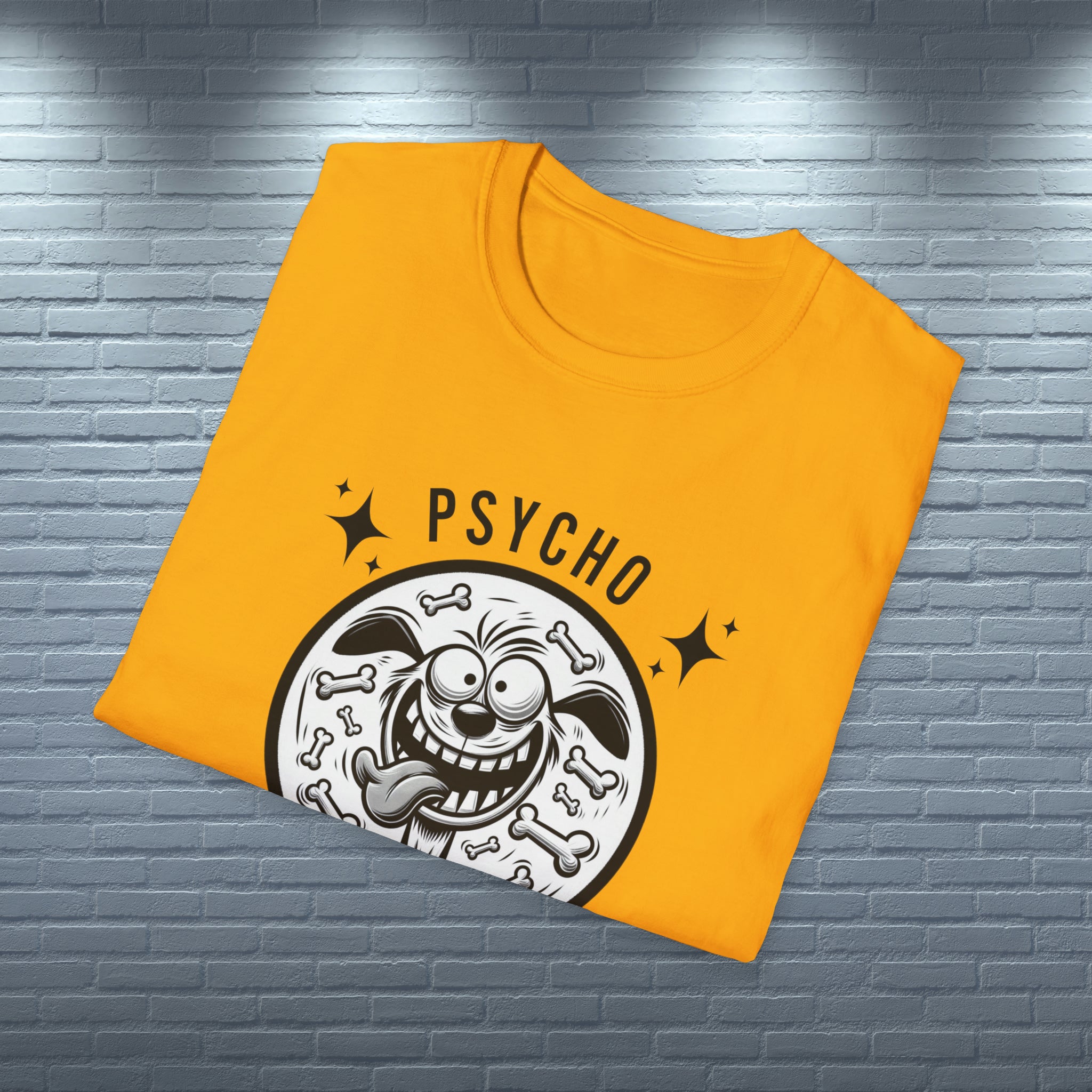 PSYCHO Unisex Softstyle T-Shirt T-Shirt Printify   