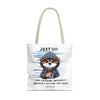 SHH Tote Bag Tote Bag Printify   