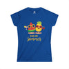 FEELS LIKE SUMMER Women's Softstyle Tee T-Shirt Printify Royal S 