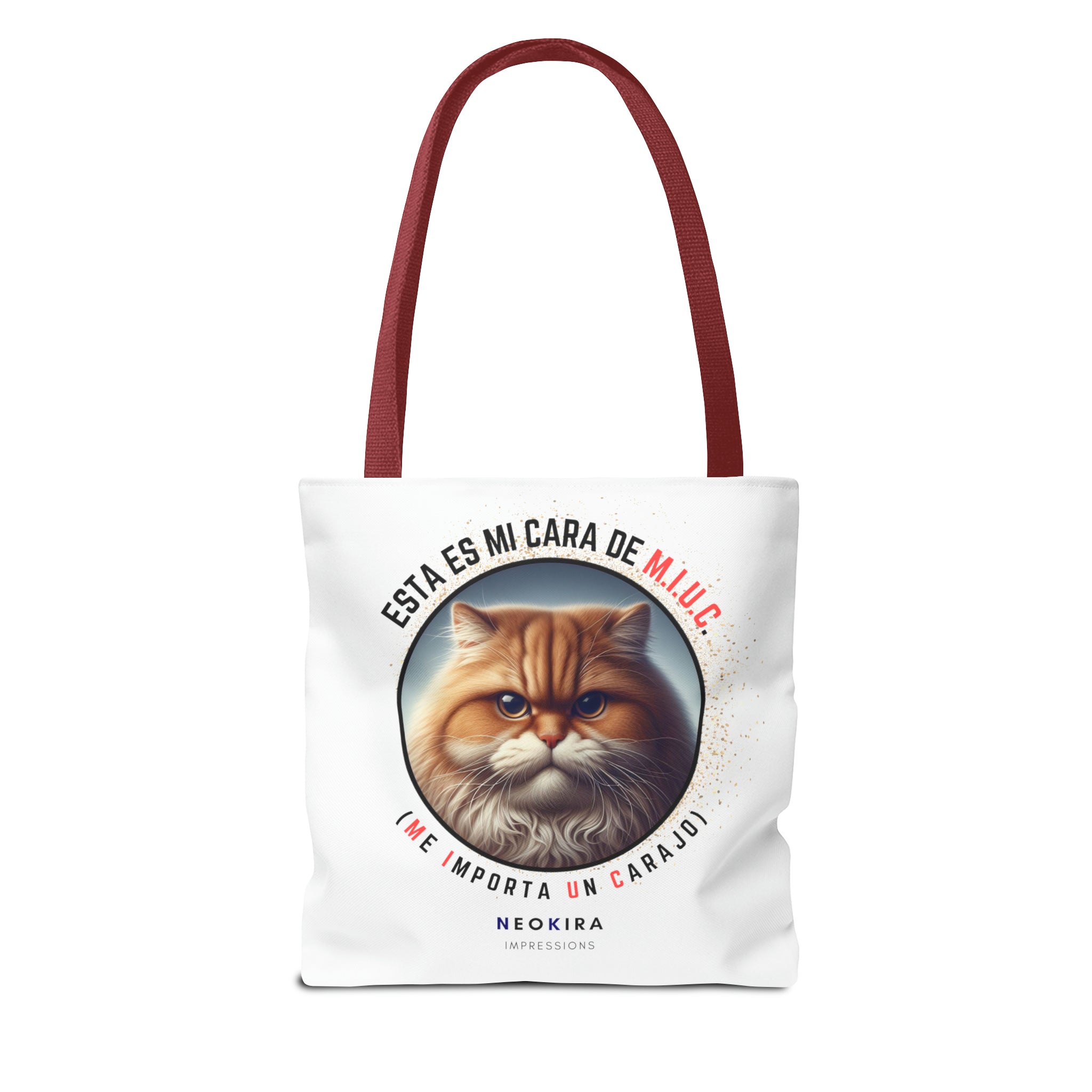 MIUC CAT Tote Bag Tote Bag Printify   