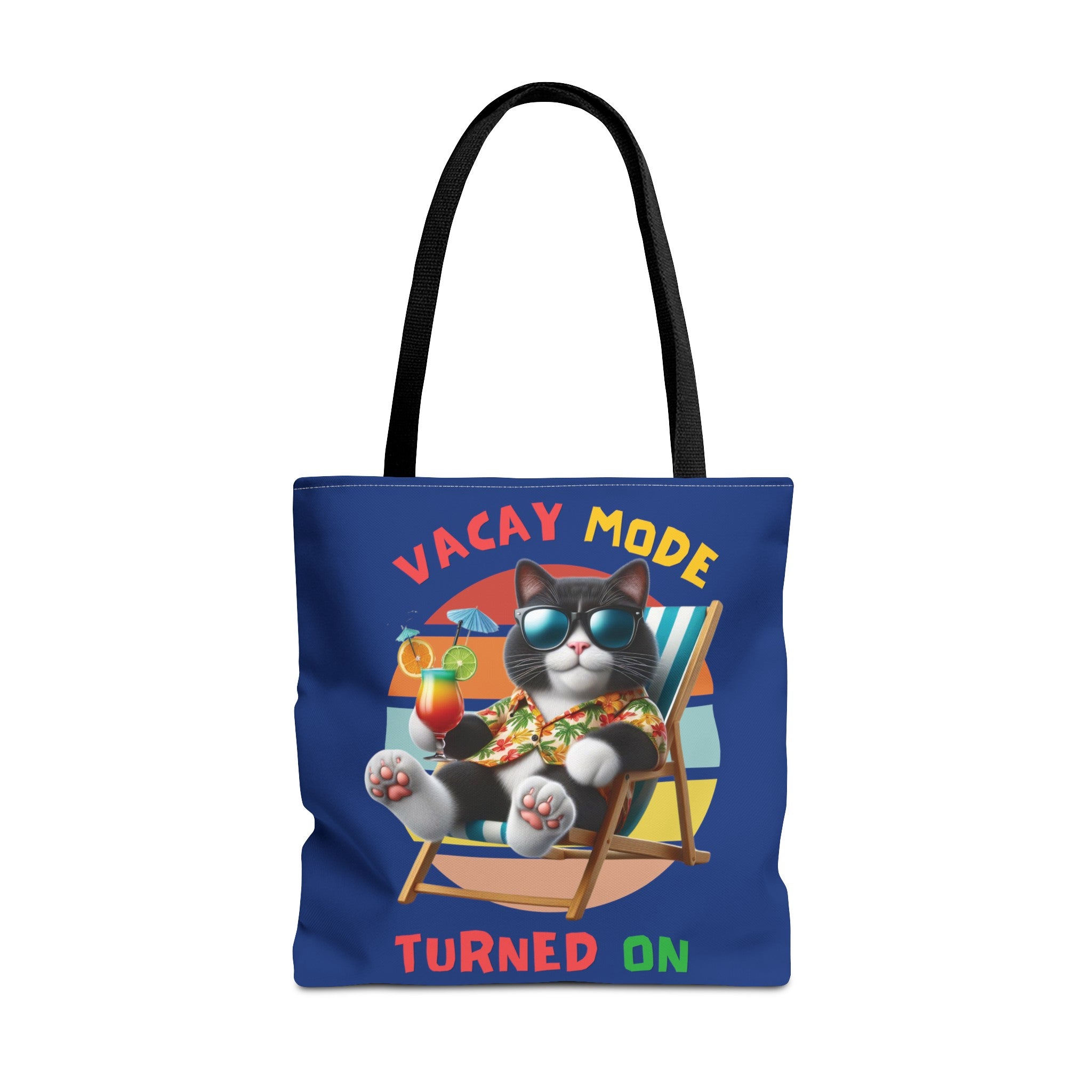 VACAY MODE ON Tote Bag Tote Bag Printify 18