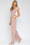 Sleeveless Scoop Neck Wide Leg Jumpsuit  Gilli   