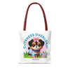 ADORABLE Tote Bag Tote Bag Printify   