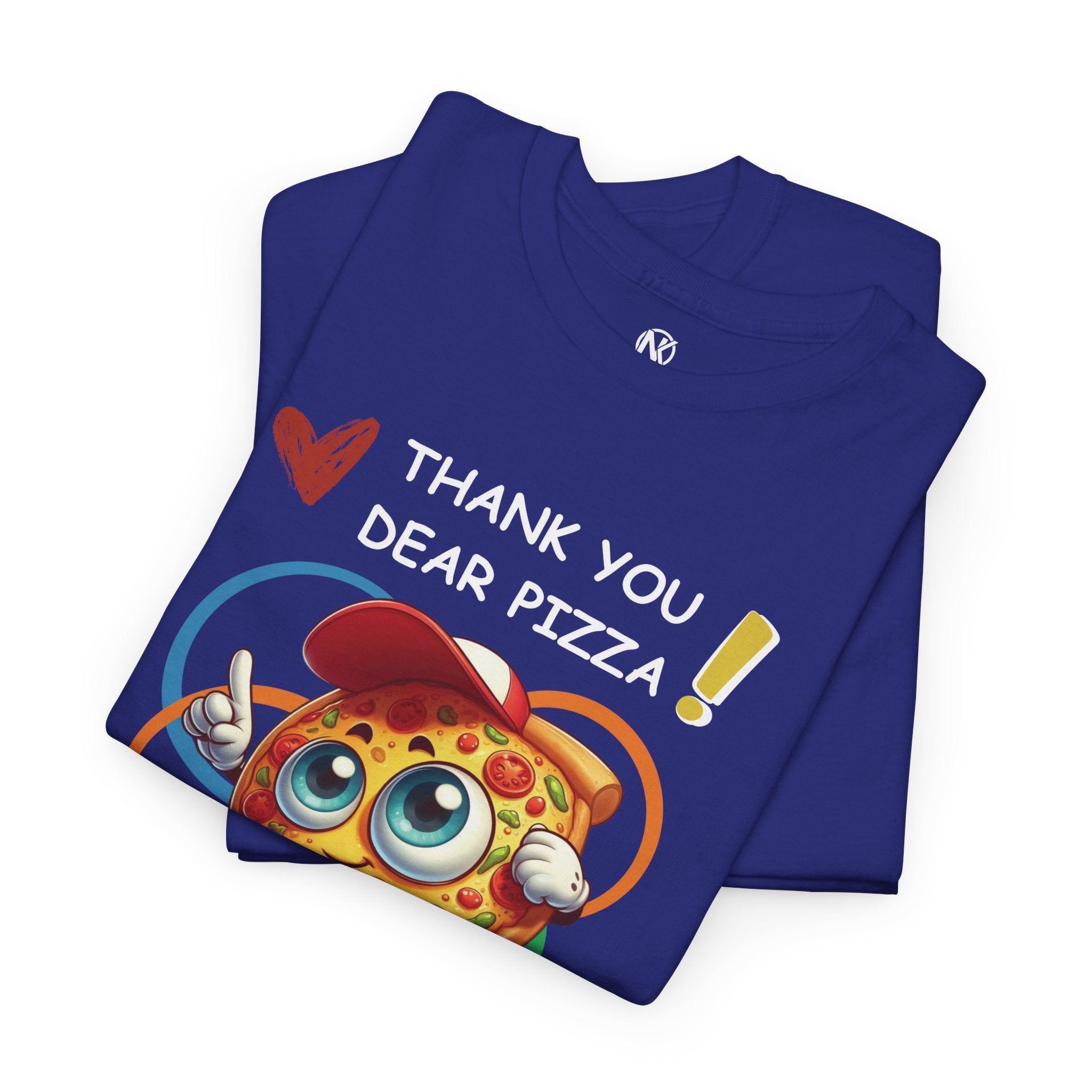 THANK YOU PIZZA Unisex Heavy Cotton Tee T-Shirt Printify   