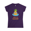 HELLO SUMMER Women's Softstyle Tee T-Shirt Printify Purple S 