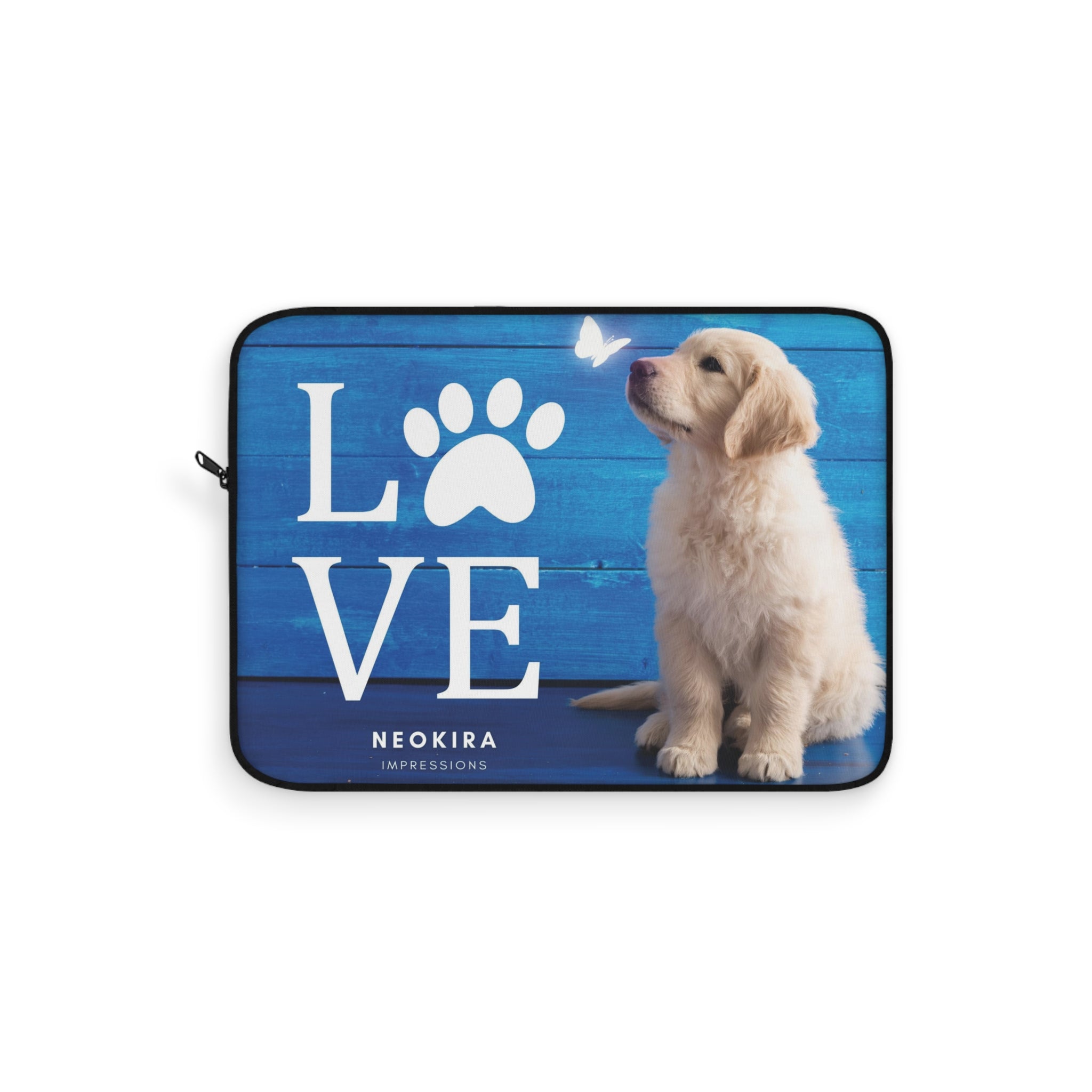 DOG LOVE Laptop Sleeve Laptop Sleeve Printify 12