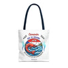 CAMARON QUE SE DUERME Tote Bag Tote Bag Printify 16" × 16'' Navy 