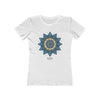 MANDALA The Boyfriend Tee for Women T-Shirt Printify Solid White S 