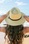 Drawstring Panama Hat Straw Hats Aili's Corner   