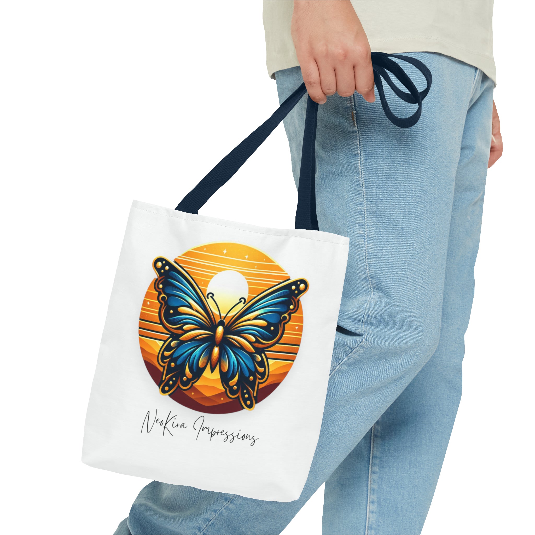 BUTTERFLY Tote Bag Tote Bag Printify   