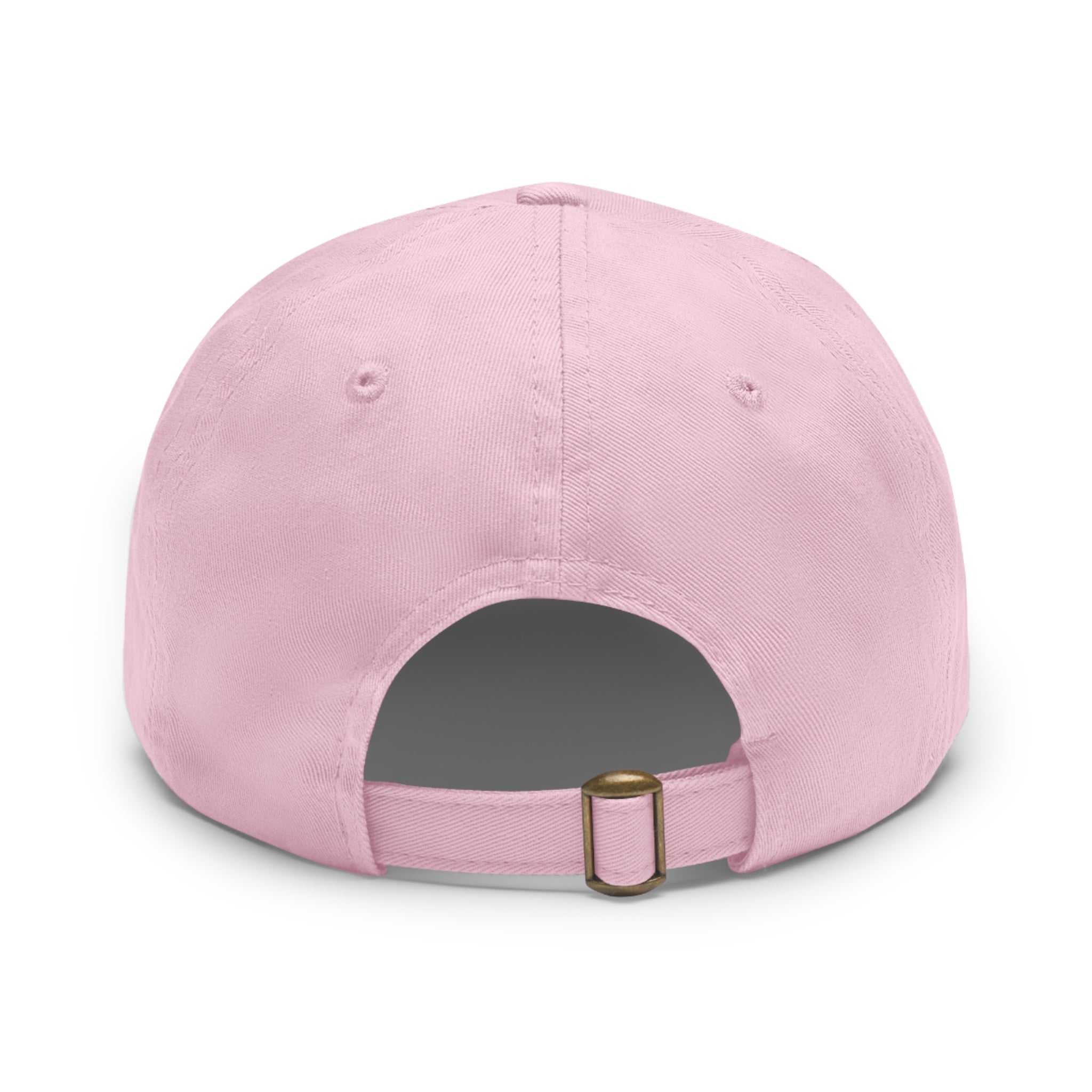 COOL TUXEDO CAT Dad Hat with Leather Patch (Round) Caps Printify   