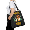 HAKUNAH MATATA BLACK Tote Bag Tote Bag Printify   