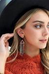 Feather & Beads Boho Earrings Earrings Leto Collection   