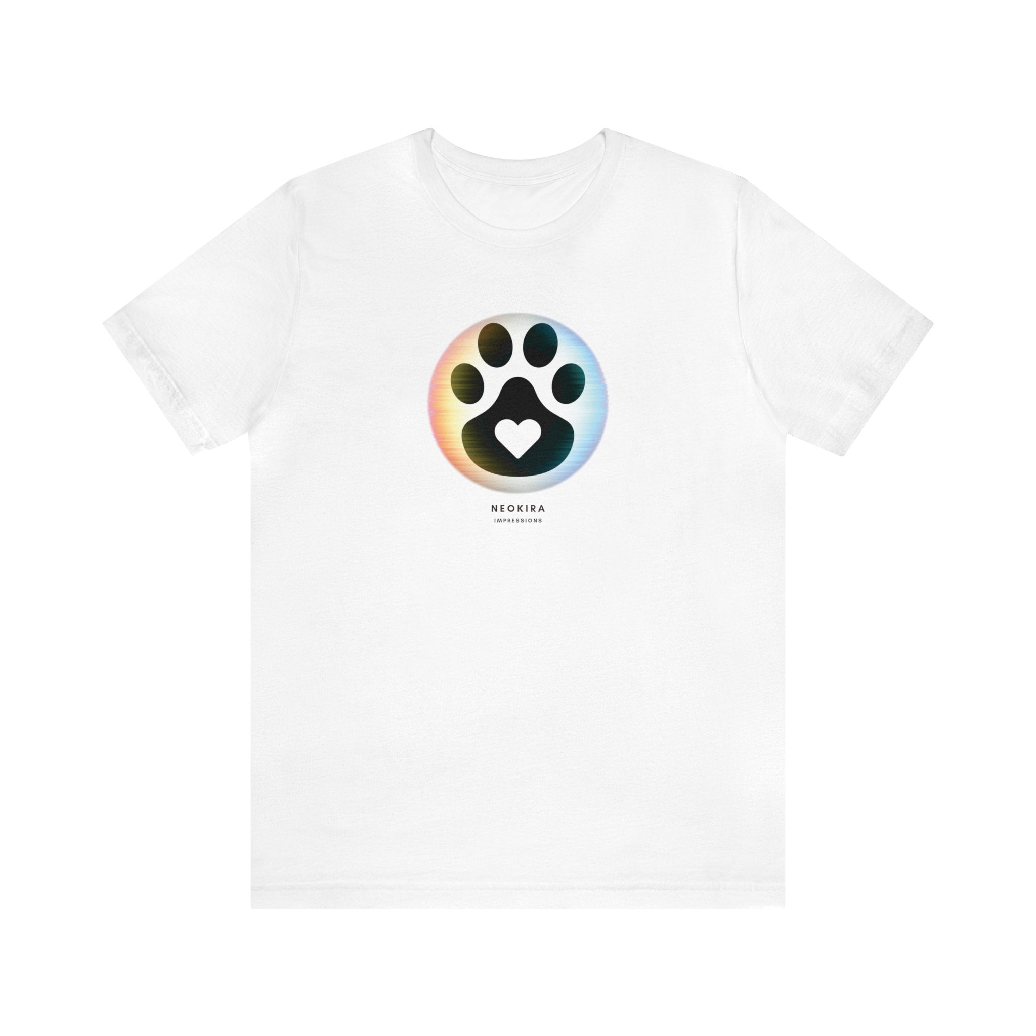 PAW LOVE Unisex Jersey Short Sleeve Tee T-Shirt Printify White XS 