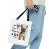 FRENCHIE Tote Bag Tote Bag Printify   