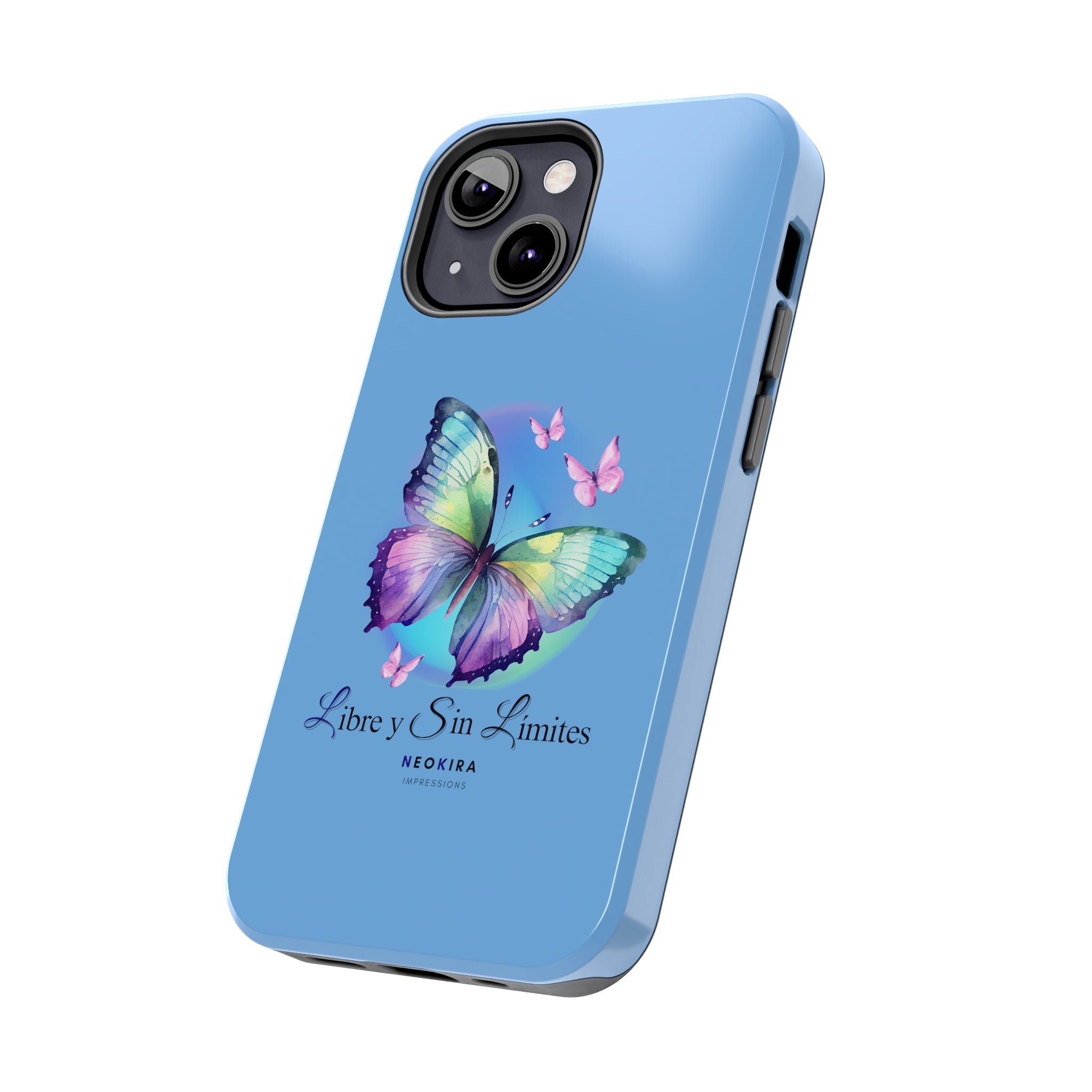 LIBRE Y SIN LIMITES (BLUE) Tough Phone Cases Phone Case Printify   