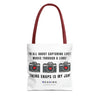 TAKING SNAPS IS MY JAM Tote Bag Tote Bag Printify 13" × 13'' Red 