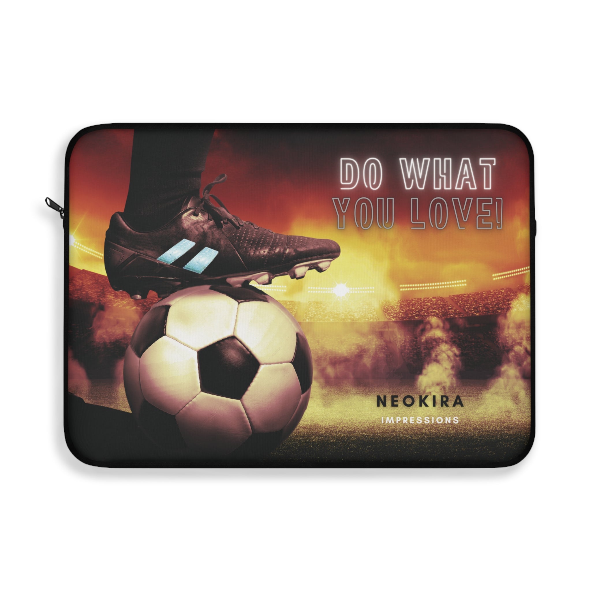 SOCCER Laptop Sleeve Laptop Sleeve Printify 15